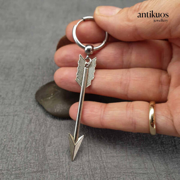 Boho earring,tribal earring,long arrow earring