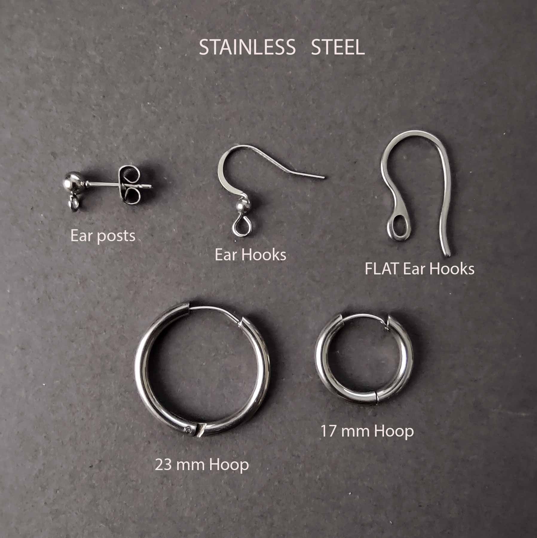 925 Sterling Silver Earring Hooks 120 PCS/60 Pairs Hypoallergenic Ear Wires  F... | eBay